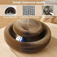 Ενασχόλησης Μαγικό Round Cat Scratcher για γάτες