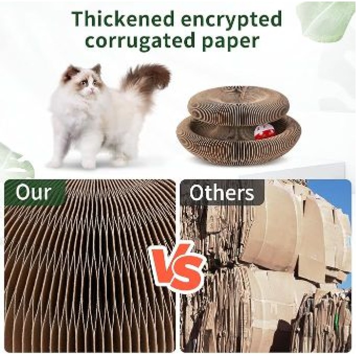 Ενασχόλησης Μαγικό Round Cat Scratcher για γάτες