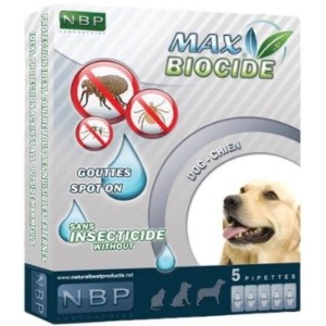 Max Biocide Αντιπαρασιτικές Αμπούλες Σκύλου (5 Τμχ)