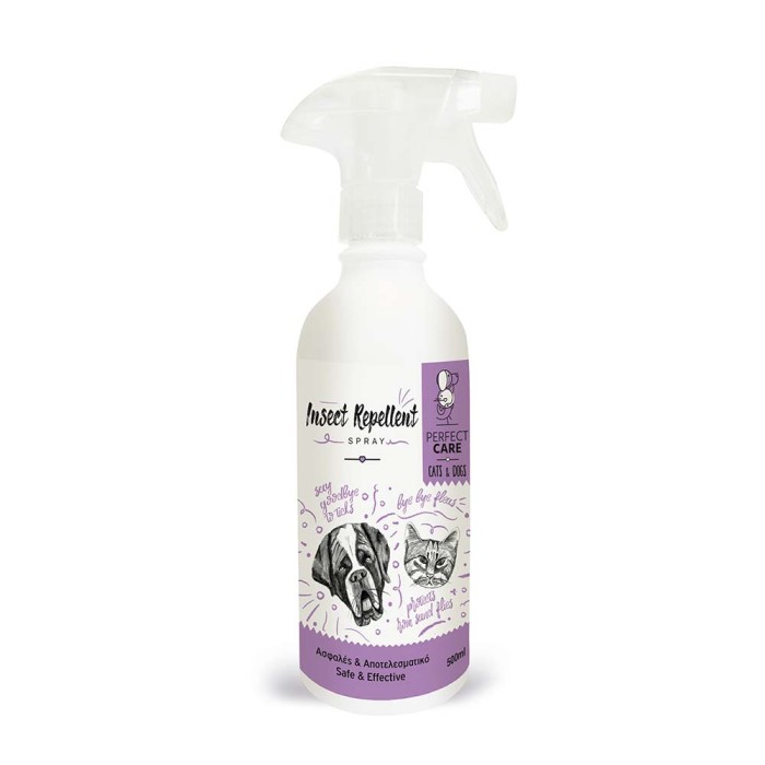Αντιπαρασιτικά Perfect Care Απωθητικό Spray Κατοικίδιου 500ml για γάτες