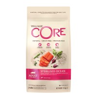 Ξηρά Τροφή Wellness Core Sterilized Σολομός 1.75kg για γάτες
