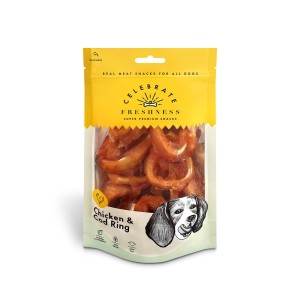 Celebrate Chicken & Cod Ring 100gr