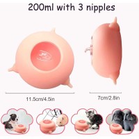 Θηλασμός Σιλικονούχα Ταΐστρα Γάλακτος 200ml Για Νεογέννητα για γάτες