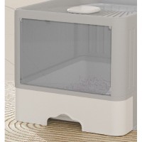 Τουαλέτες Τουαλέτα Γάτας με UV-Light & Δίσκο Απορριμμάτων /Γκρί για γάτες Τουαλέτες Τουαλέτα Γάτας με UV-Light & Δίσκο Απορριμμάτων /Γκρί για γάτες