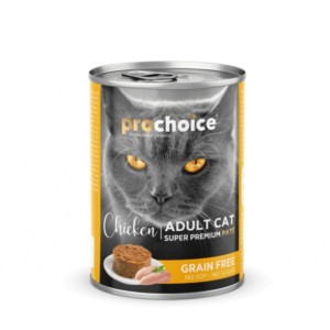 Υγρή Τροφή Γάτας Prochoice Pate Chicken 400gr