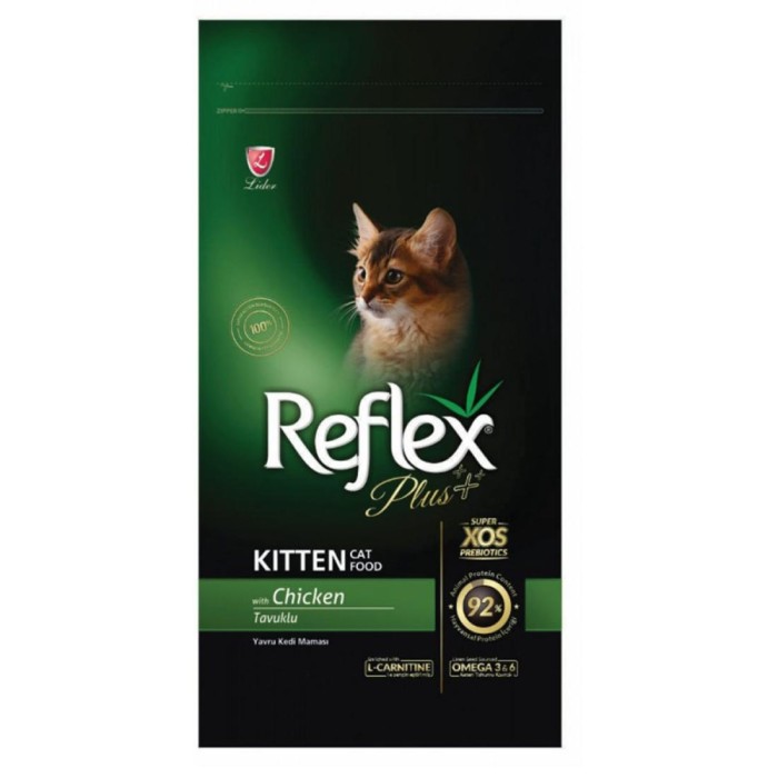 Ξηρά Τροφή Reflex Plus Kitten Chicken 1,5kg για γάτες