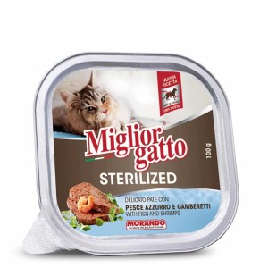 MG Sterilised Πατέ Ψάρι & Γαρίδες 100gr