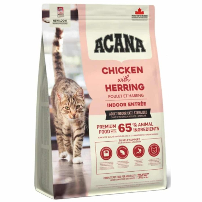 Ξηρά Τροφή Acana Cat  Indoor Entree 1.8kg για γάτες