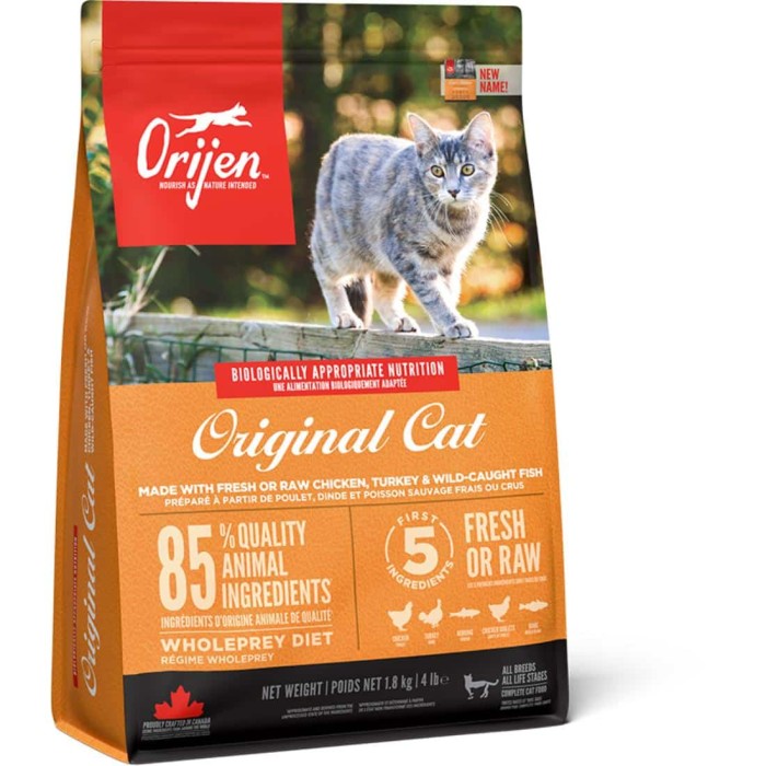 Ξηρά Τροφή Orijen Cat Original 340gr για γάτες