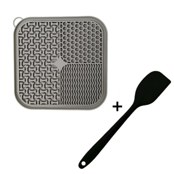 Gadgets φαγητού Εκπαιδευτικός Δίσκος Γλυψίματος Lick Pad για γάτες