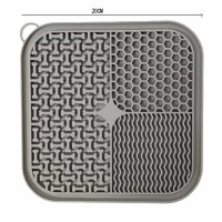 Gadgets φαγητού Εκπαιδευτικός Δίσκος Γλυψίματος Lick Pad για γάτες