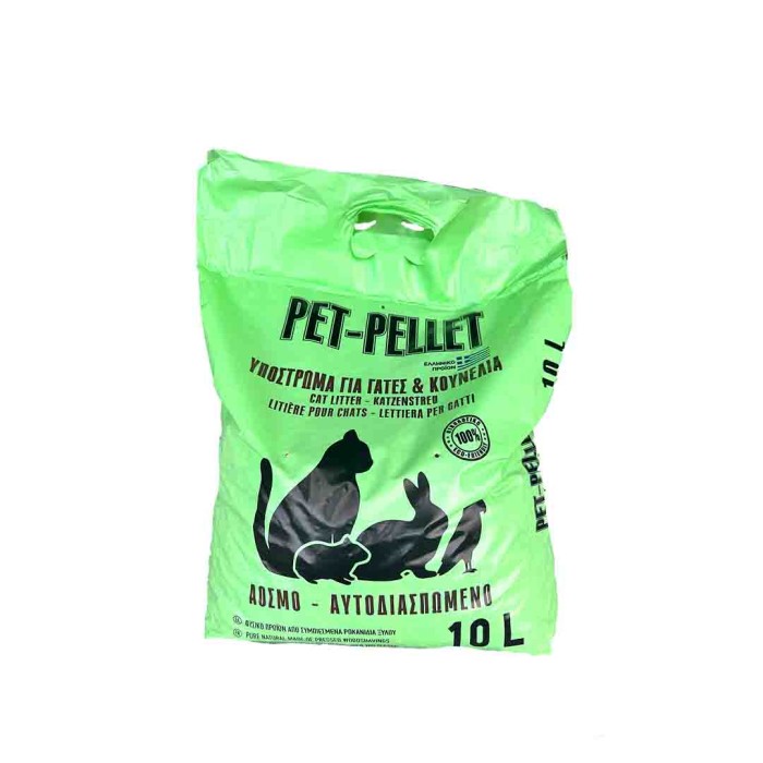 Άμμοι Γάτας - Pellet - Tofu Pet Pellet 10Lt - 5kg για γάτες