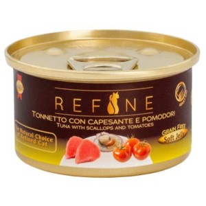Κονσέρβα Γάτας με Τόνο Χτένια & Ντομάτες 85gr
