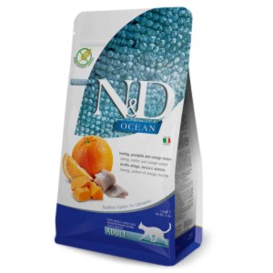 N&D Cat Ocean Herring, Pumpkin & Orange Adult