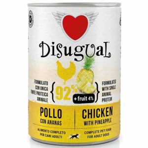 Υγρή Τροφή Σκύλου Disugual Fruit Κοτόπουλο με Ανανά 400gr