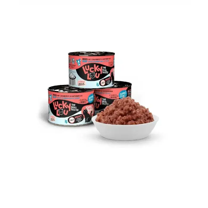 Υγρή Τροφή Lucky Lou SuperMono MultiPack για γάτες