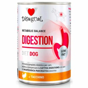 Κλινική Κονσέρβα Σκύλου Disugual Diet Dog-Digestion Με Γαλοπούλα 400gr