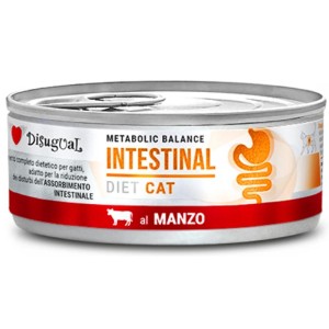 Κλινική Κονσέρβα Γάτας Disugual Diet Cat- Intestinal Με Βοδινό  85gr