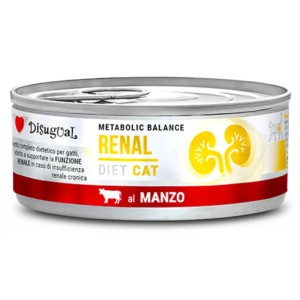 Κλινική Κονσέρβα Γάτας Disugual Diet Cat- Renal Με Βοδινό 85gr