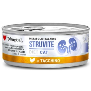Κλινική Κονσέρβα Γάτας Disugual Diet Cat- Struvite Με Γαλοπούλα 85gr
