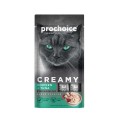 Λιχουδιά Γάτας Prochoice Creamy Snack Με Κοτόπουλο & Τόνο 60gr (4x15g)