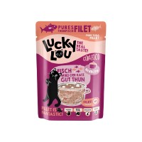 Υγρή Τροφή Lucky Lou ExtraFood Φιλέτο Τόνου (Σε Ζωμό) Φακελάκι 70gr για γάτες Υγρή Τροφή Lucky Lou ExtraFood Φιλέτο Τόνου (Σε Ζωμό) Φακελάκι 70gr για γάτες