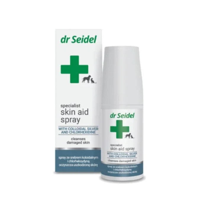 Επούλωση πληγών Dr Seidel-Skin Aid Spray 50 ml για γάτες