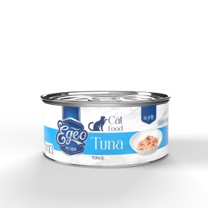 Υγρή Τροφή Γάτας Egeo Cat Adult Τόνος σε Ζελέ