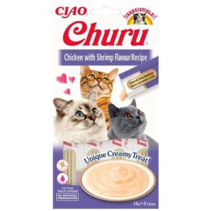 Inaba Churu Cat Chicken with Shrimp
