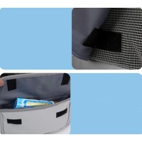 Τσάντες Μεταφοράς Τσάντα Backpack Με Παράθυρο Κατοικιδίου Γκρι για γάτες