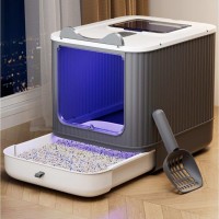 Τουαλέτες Τουαλέτα Γάτας Με UV-Light Κλειστού Τύπου για γάτες