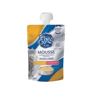 Egeo Cat Moussse Sterilized Chicken & Cranberry