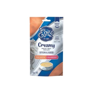 Egeo Cat Creamy Salmon & Cranberry