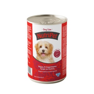 Nutripet Dog Gourmet Beef κονσέρβα 410gr