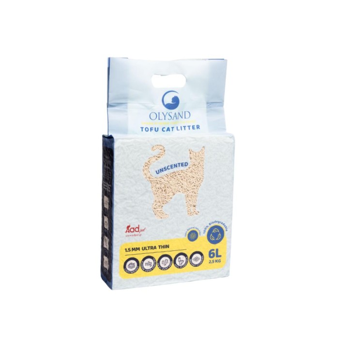 Άμμοι Γάτας - Pellet - Tofu Olysand Tofu Natural 2 x 6LT για γάτες