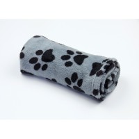 Κουβέρτες Soft Fleece Pet Κουβερτάκι Γκρί για γάτες