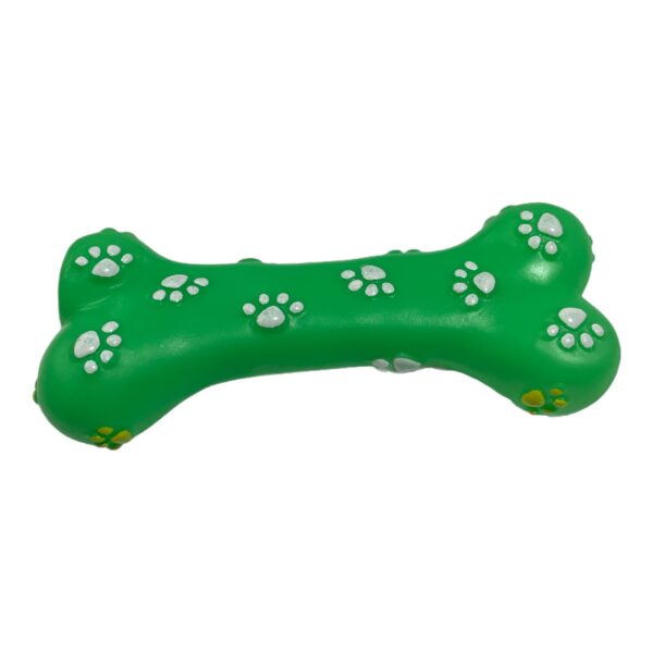 Παιχνίδι Σκύλου Κόκκαλο Πλαστικό Πράσινο με ήχο