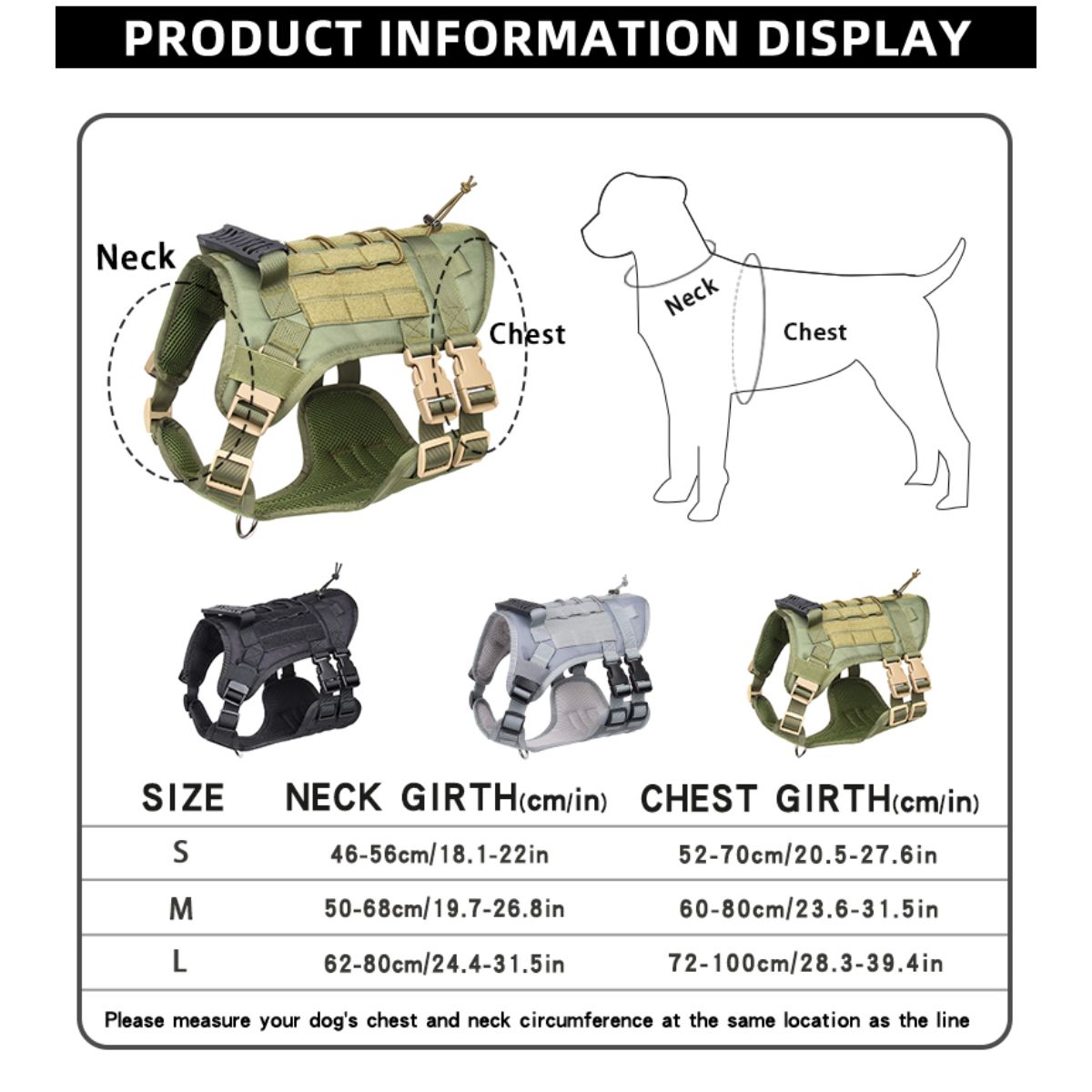 Military Dog Τακτικό Γιλέκο Υψηλής Ποιότητας &Amp; Αντοχής Μαύρο