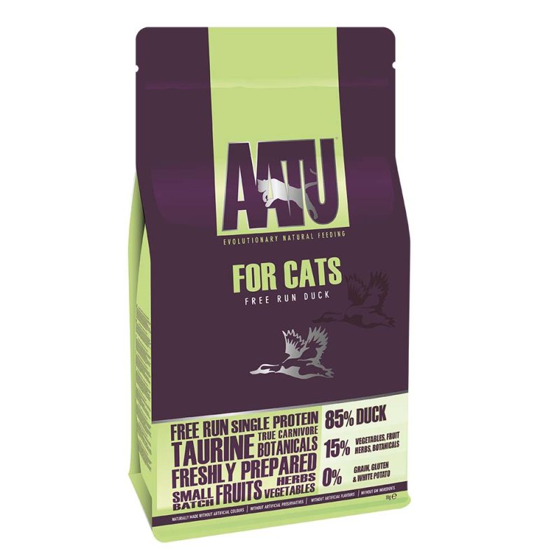 Aatu Adult Cat - Πάπια Ελευθέρας Βοσκής 1Kg -50%