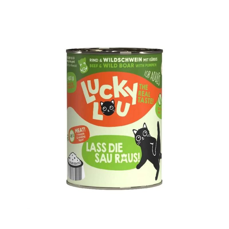 Lucky Lou LifeStage Adult Βοδινό & Αγριογούρουνο (με Κολοκύθα)