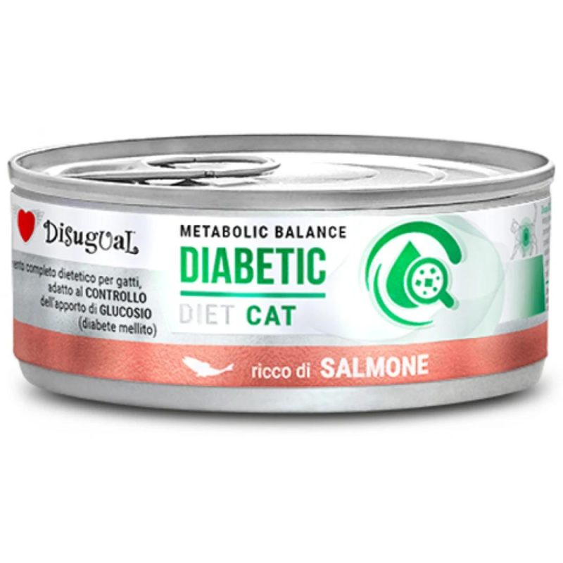 Κλινική Κονσέρβα Γάτας Disugual Diet Cat-Diabetic Με Σολομό 85gr