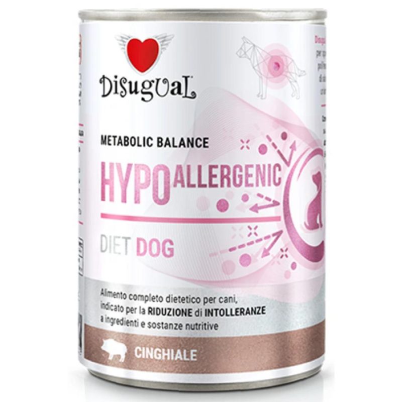 Κλινική Κονσέρβα Σκύλου Disugual Diet Dog-Hypo Allergenic Με Αγριόχοιρο