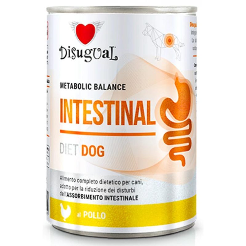 Κλινική Κονσέρβα Σκύλου Disugual Diet Dog-Intestinal Με Κοτόπουλο