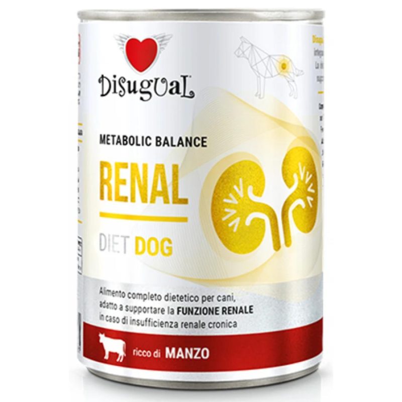 Κλινική Κονσέρβα Σκύλου Disugual Diet Dog-Renal Με Βοδινό