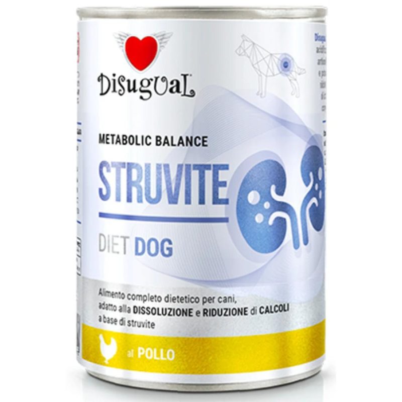 Κλινική Κονσέρβα Σκύλου Disugual Diet Dog-Struvite Με Κοτόπουλο