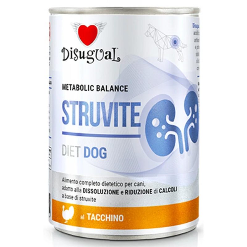 Κλινική Κονσέρβα Σκύλου Disugual Diet Dog-Struvite Με Γαλοπούλα