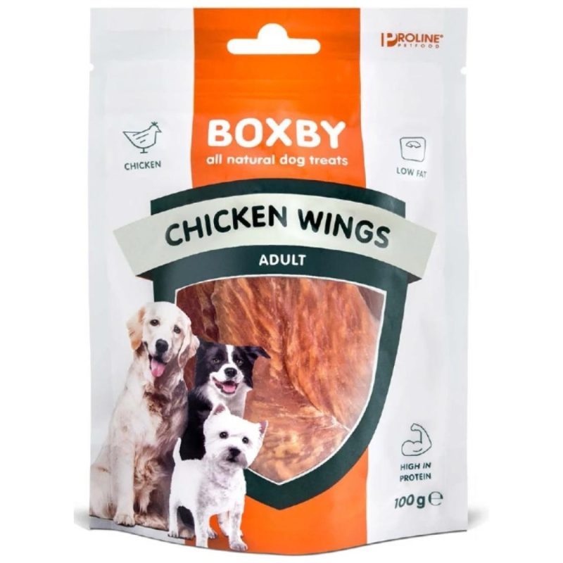 Λιχουδιές Boxby Chicken Wings 100gr