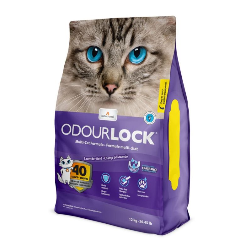 Άμμος Intersand Odourlock Lavender 10.5kg + 1.5kg Δώρο