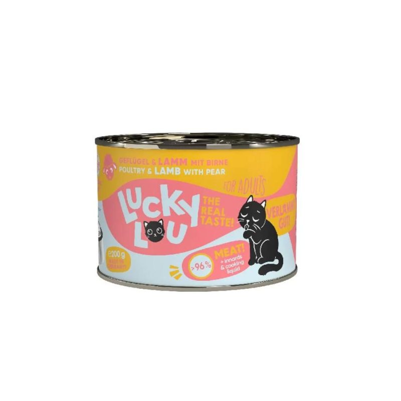 Lucky Lou LifeStage Adult Πουλερικά & Αρνί (με Αχλάδι) 200gr