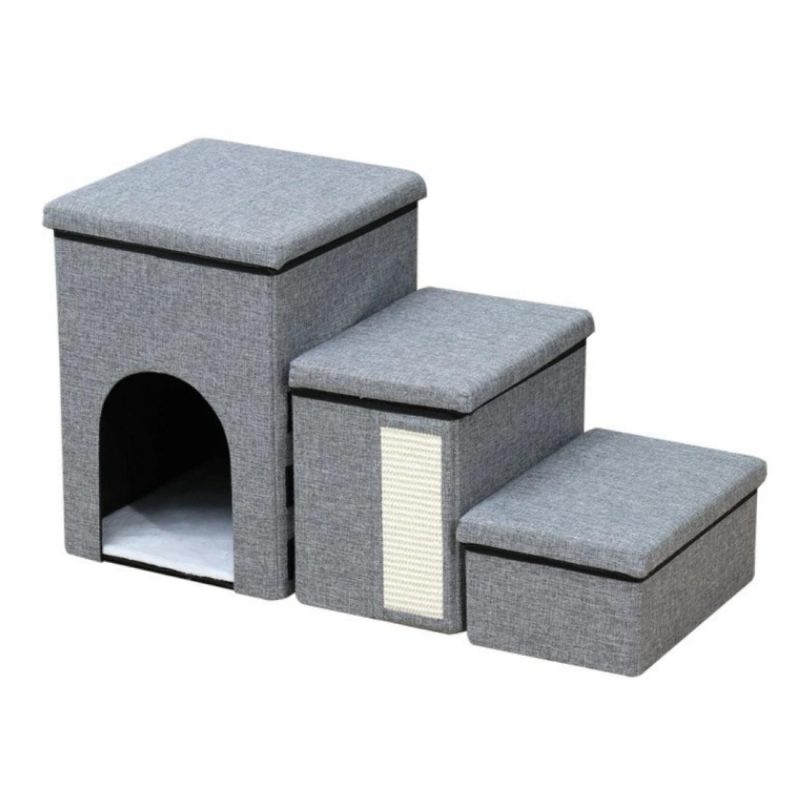 Σπιτάκι Με Σκαλοπατάκια Κατοικιδίου